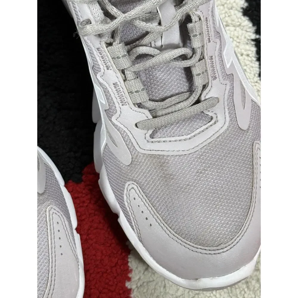 ASICS GEL Quantum 90 IV Womens Size 8 Lavender White Athletic Running Shoes